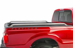 Ford F-150 Bed Rails - Go Rhino - Stake Pocket - Chrome - `97-`14